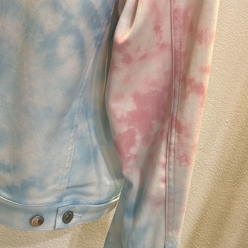 Chiara Ferragni Tie Dye Denim Jacket - Picture 4 of 5